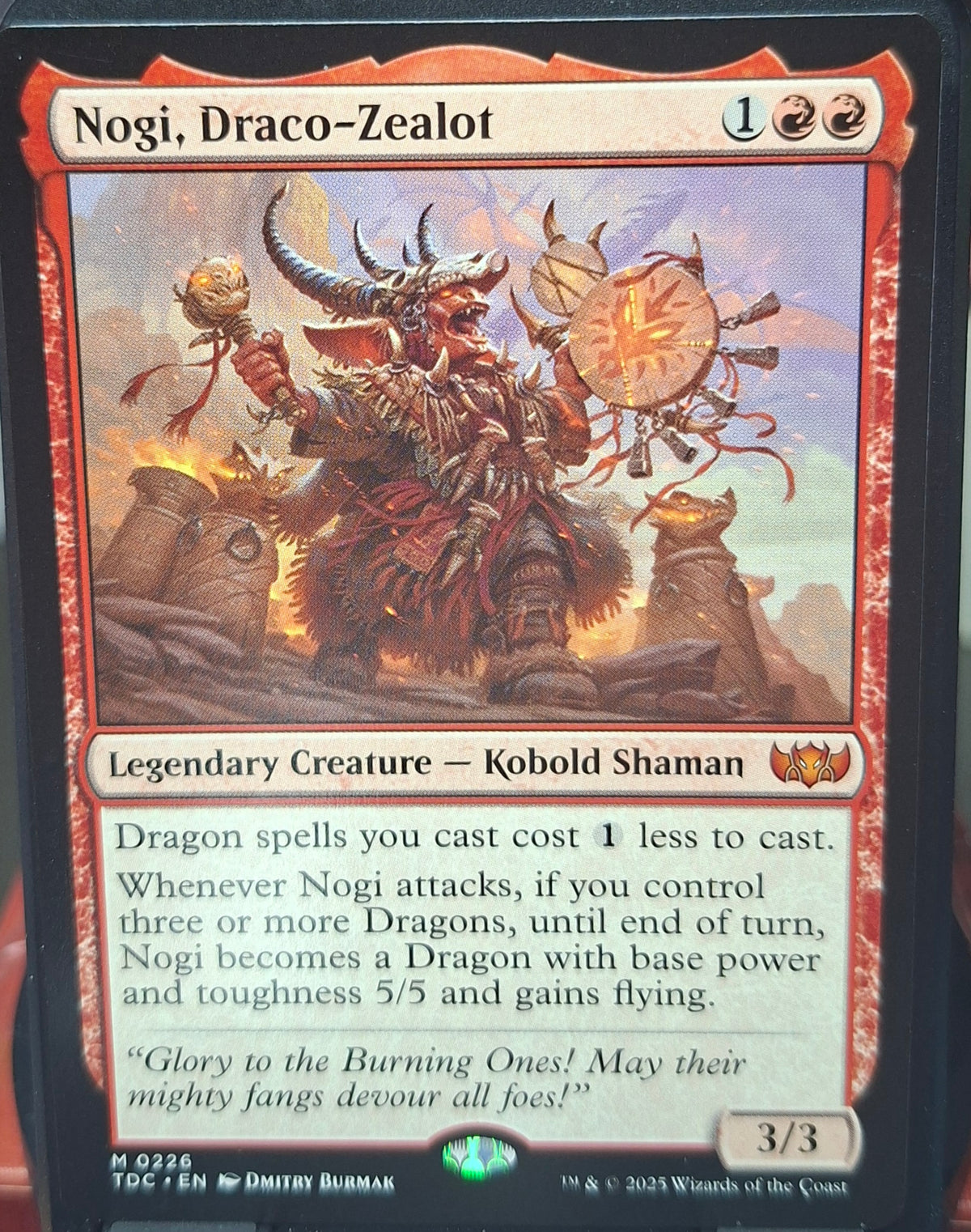 Nogi, Draco-Zealot