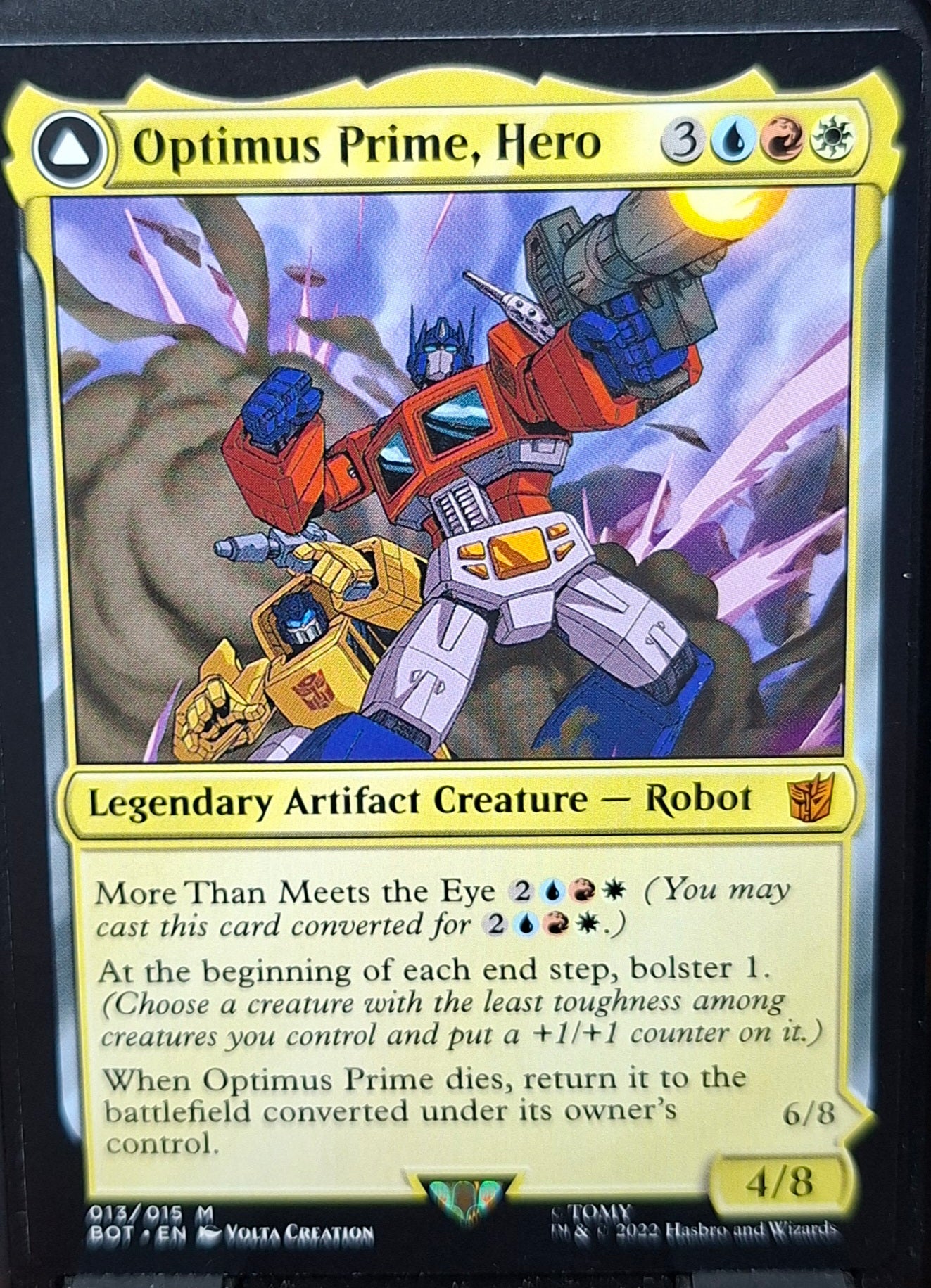 Optimus Prime, Hero