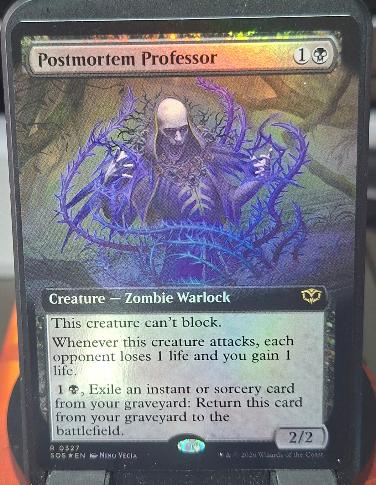 Postmortem Professor