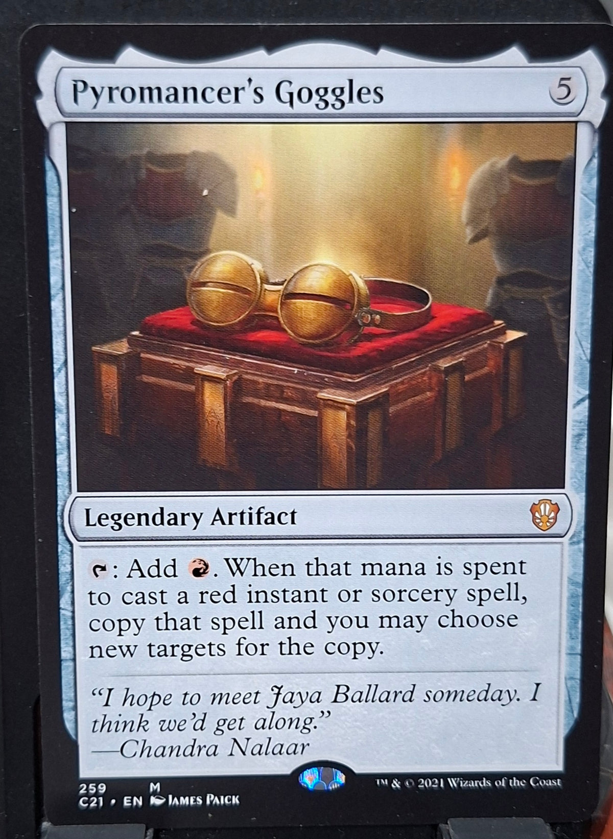 Pyromancer's Goggles