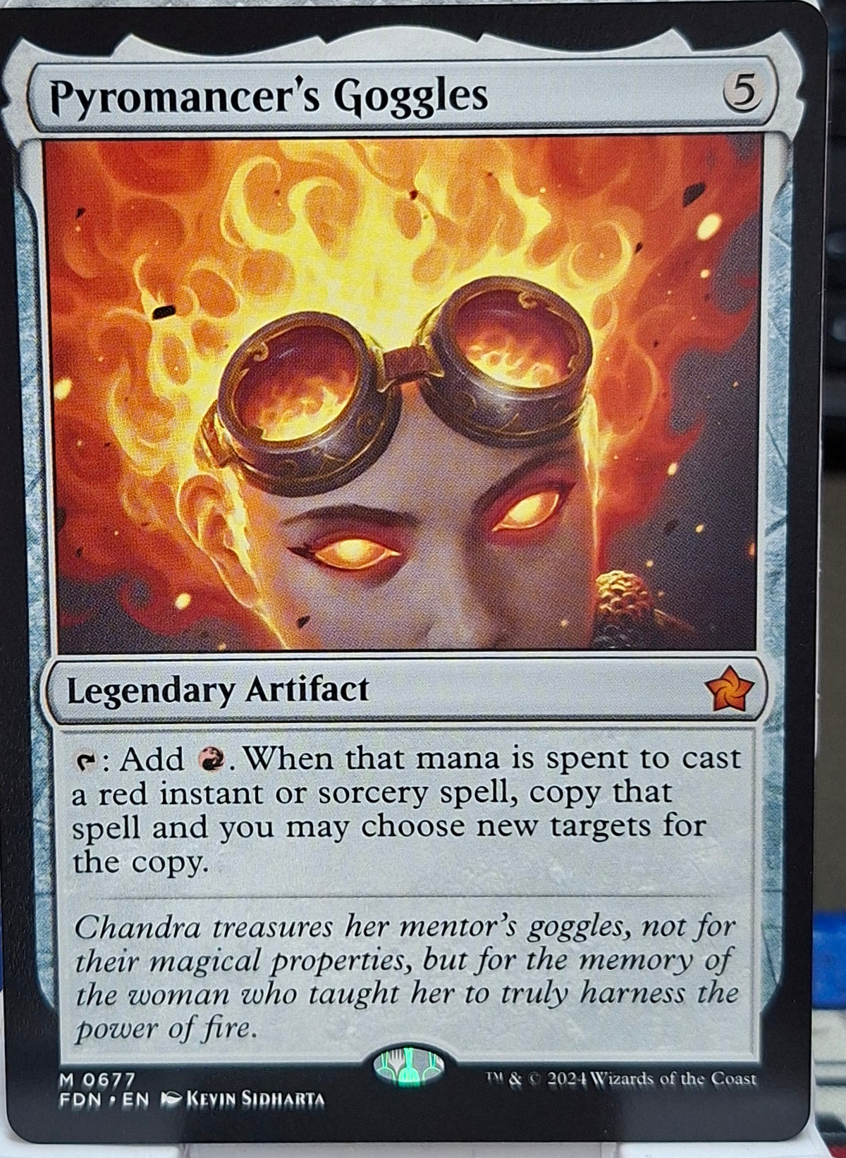 Pyromancer's Goggles