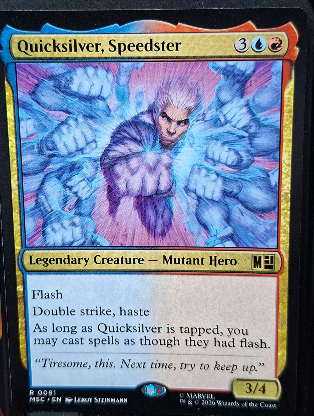 Quicksilver, Speedster