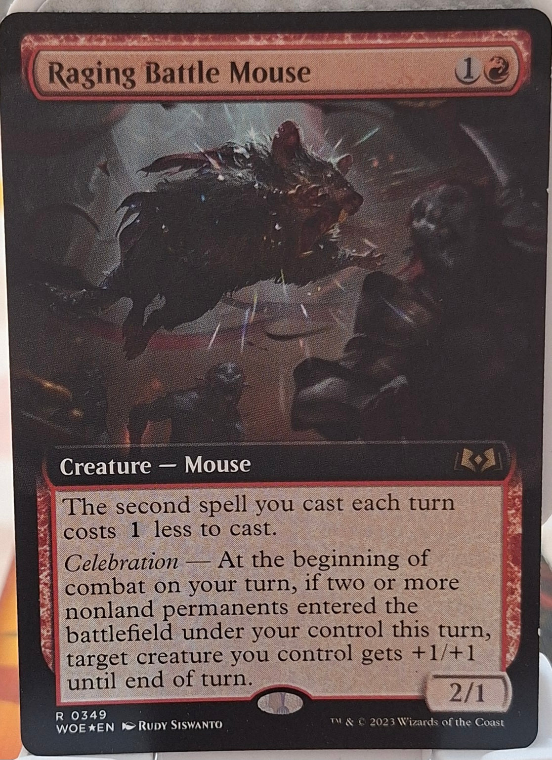 Raging Battle Mouse