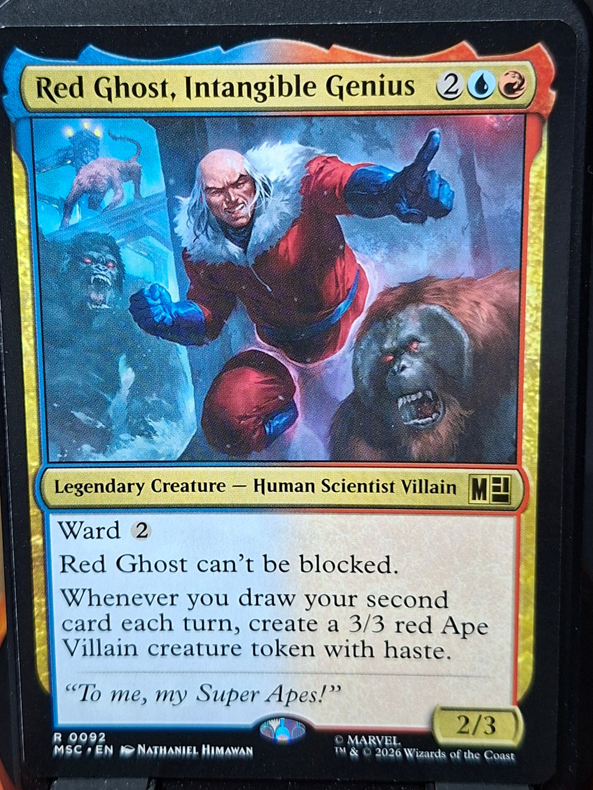 Red Ghost, Intangible Genius
