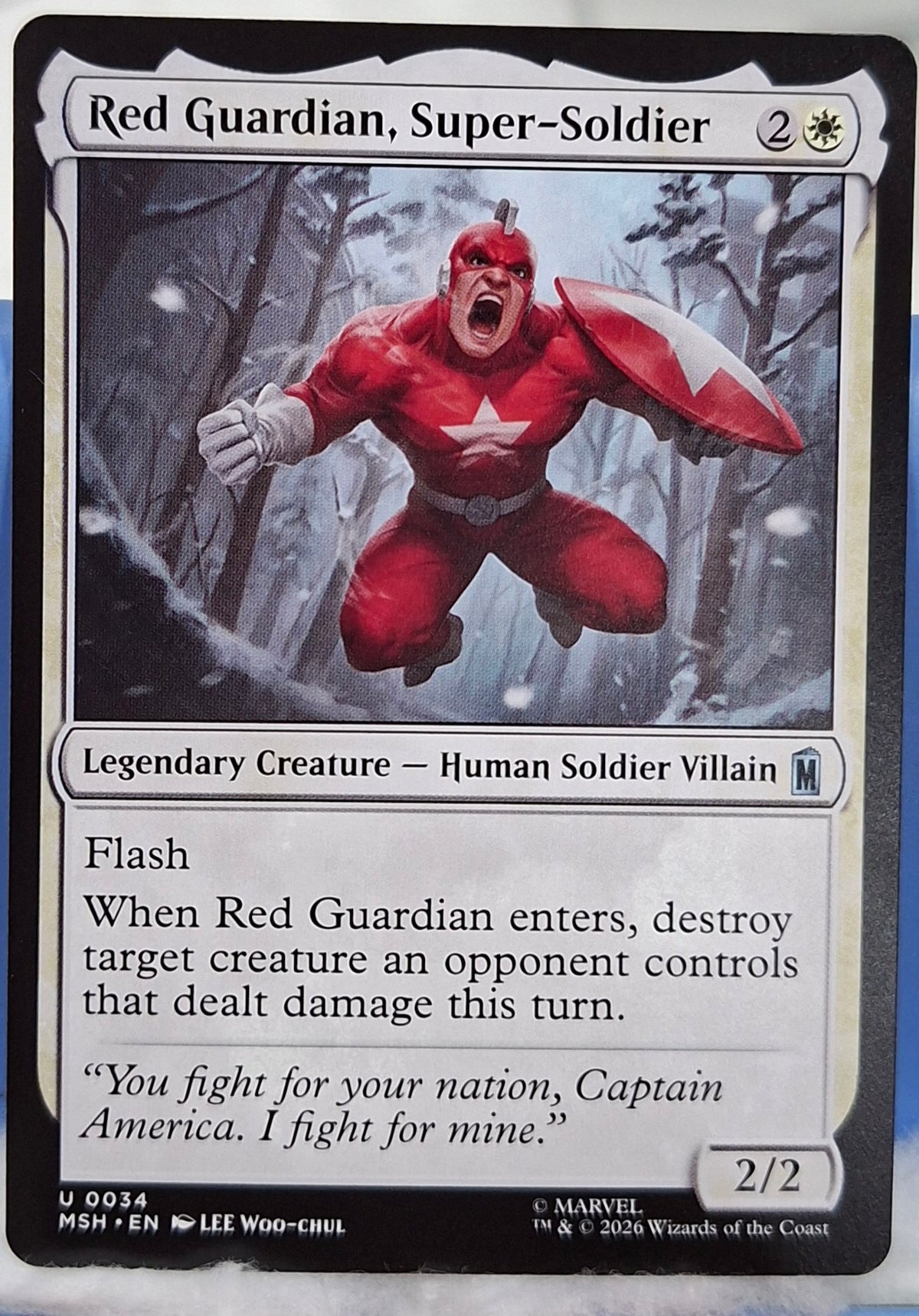 Red Guardian, Super-Soldier