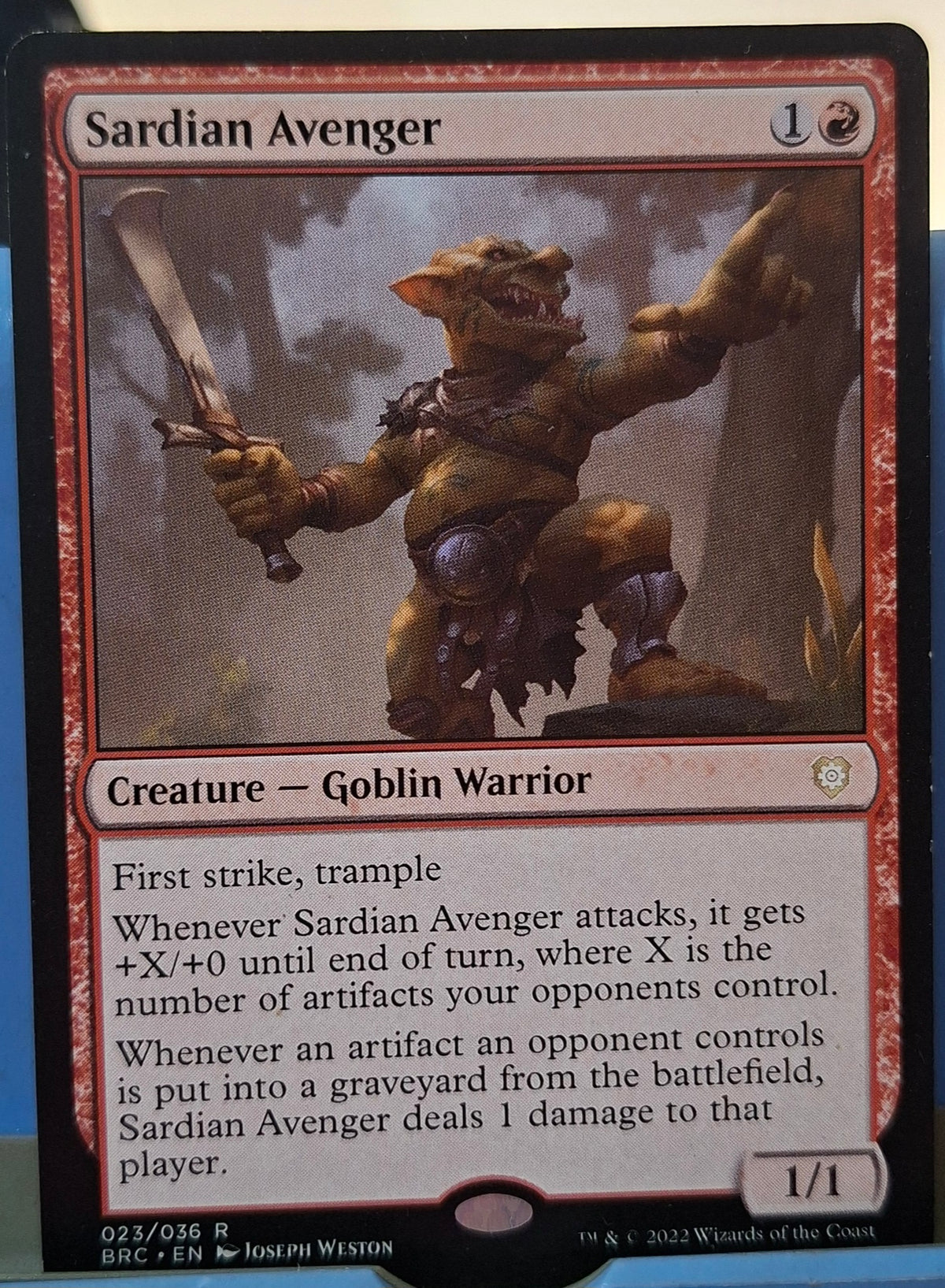 Sardian Avenger