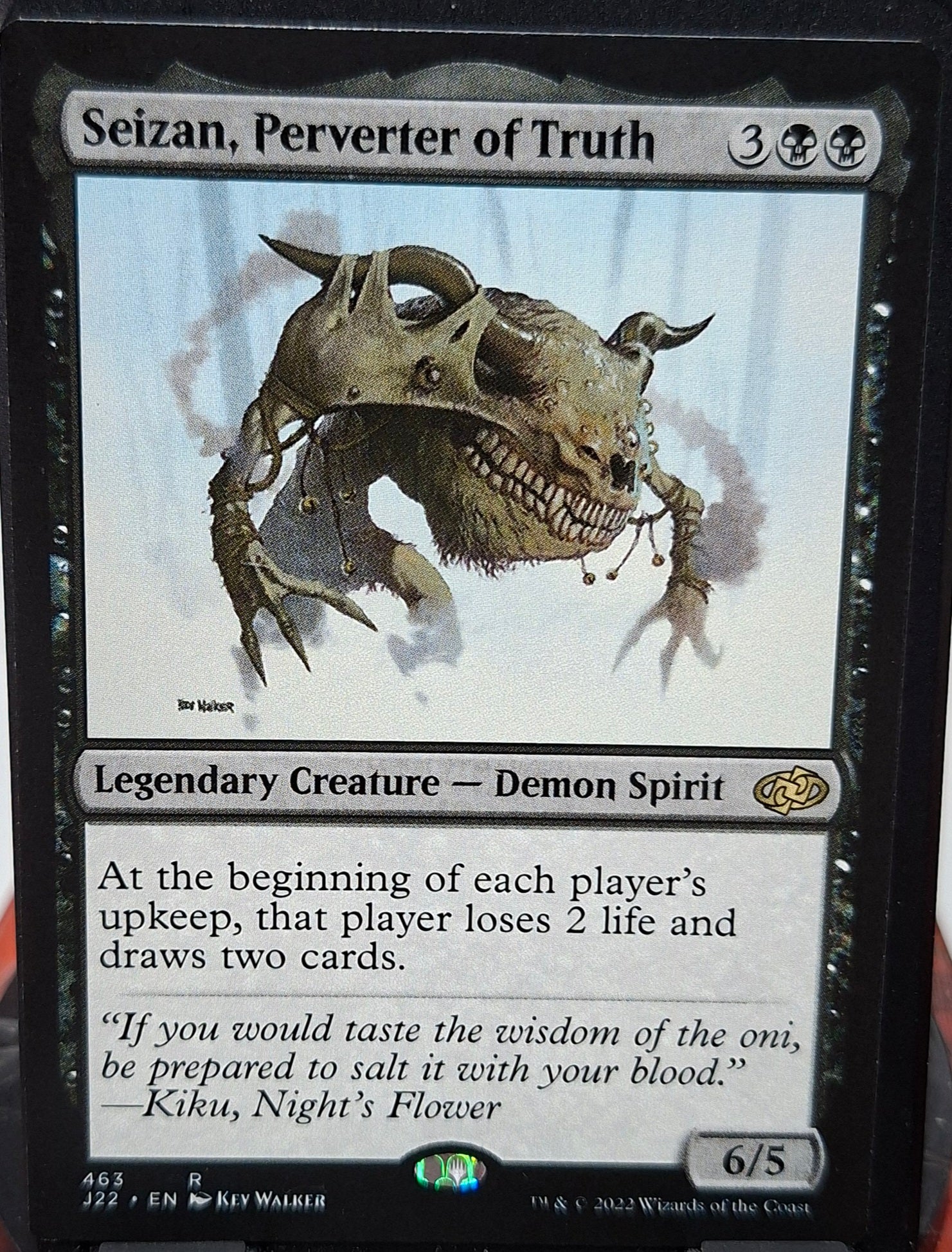 Seizan, Perverter of Truth
