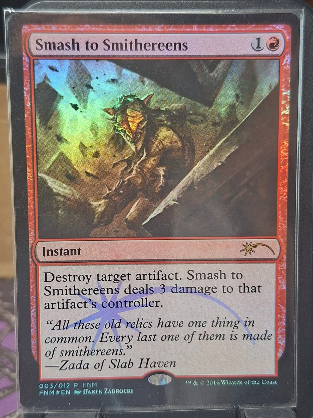 Smash to Smithereens