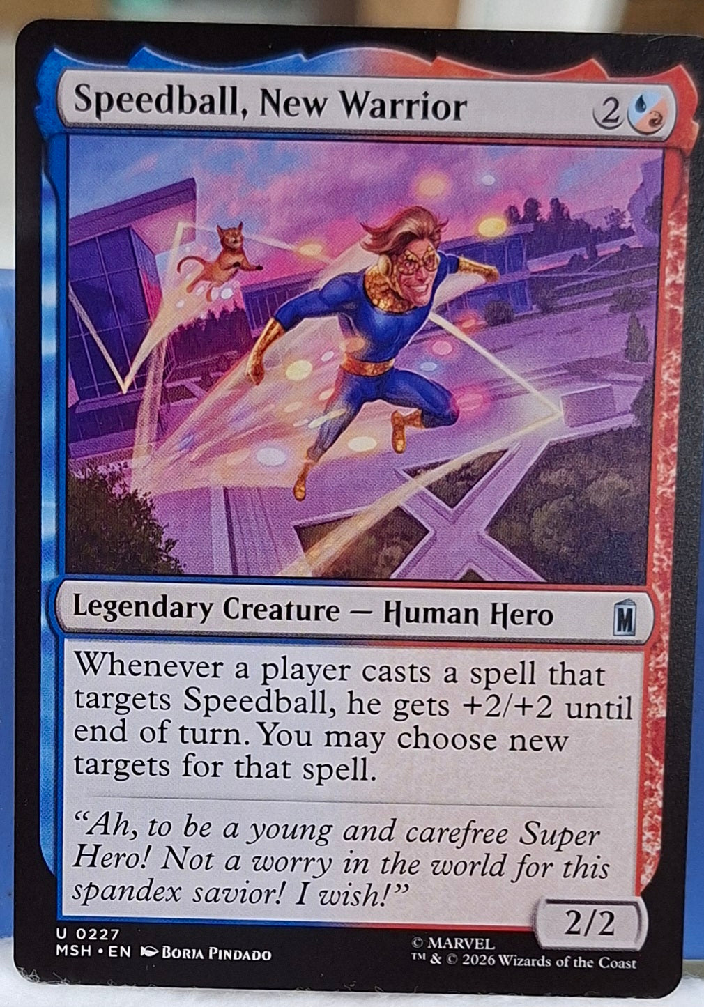Speedball, New Warrior