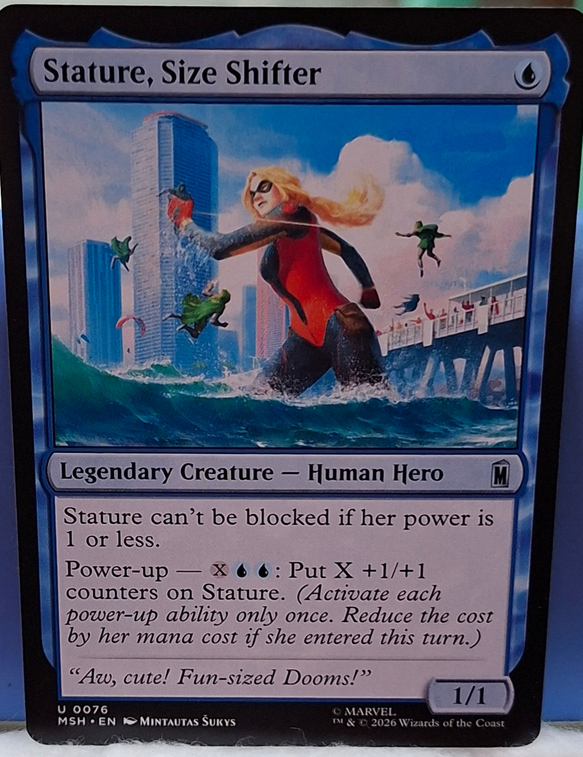 Stature, Size Shifter
