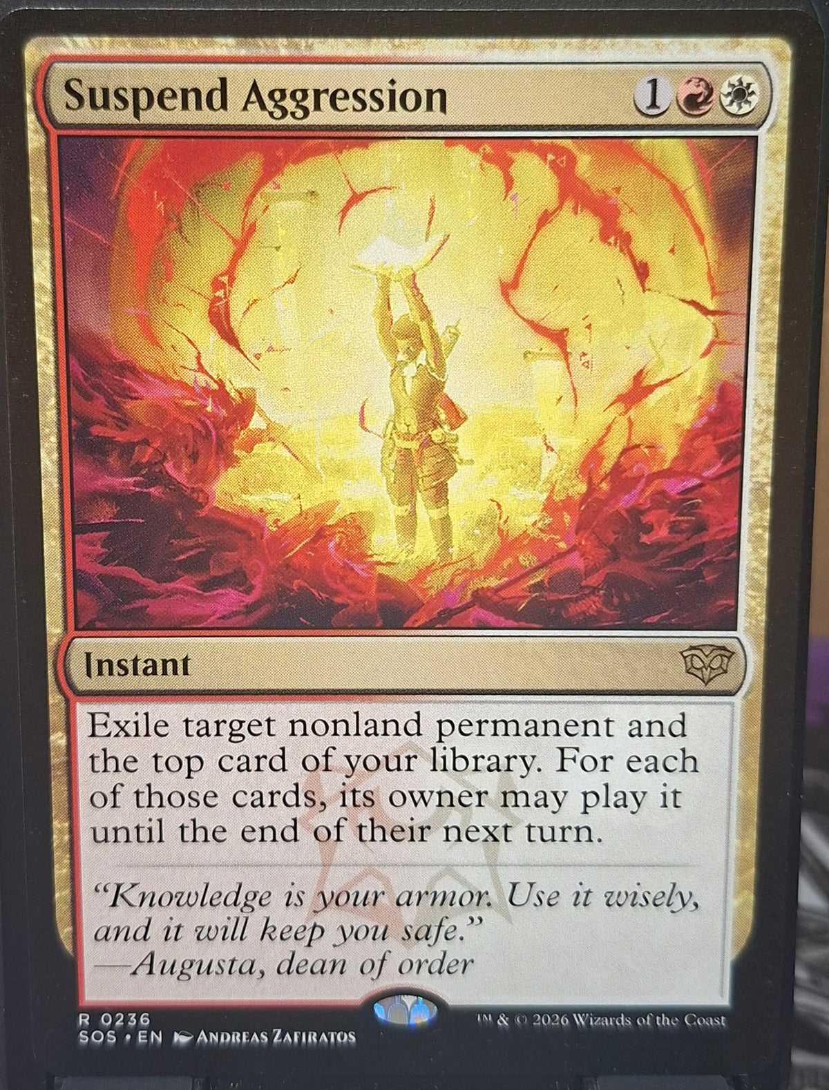 Suspend Aggression