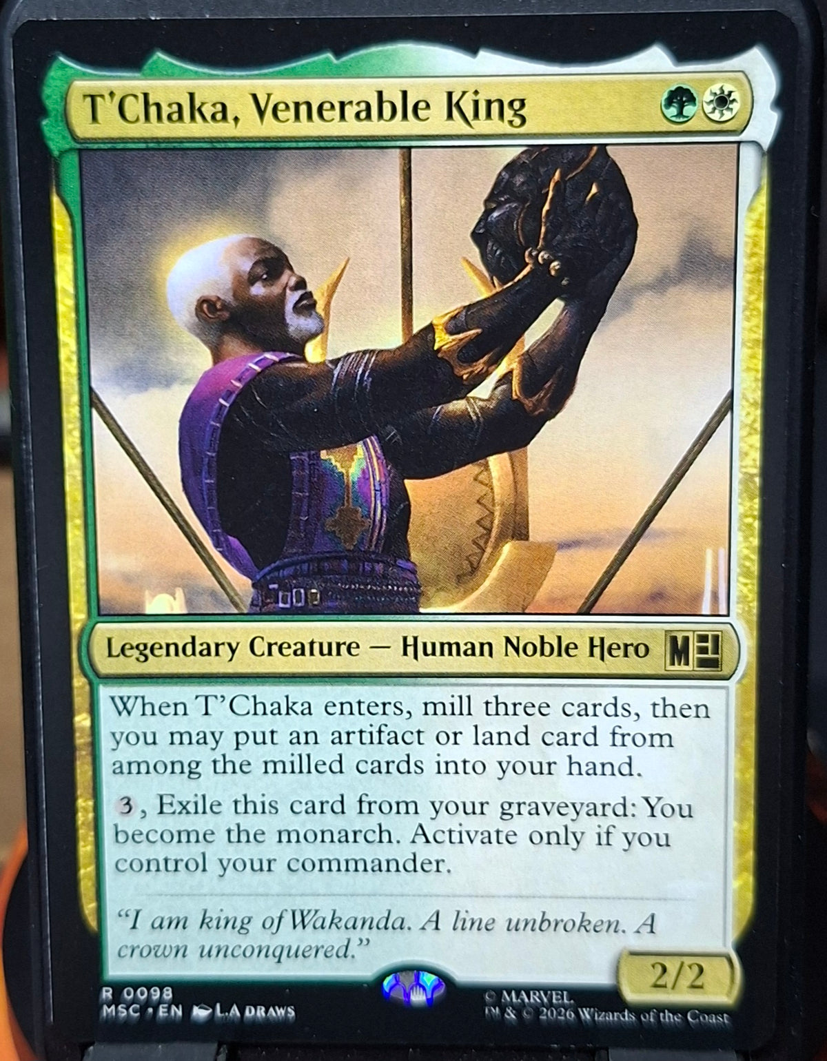 T'Chaka, Venerable King