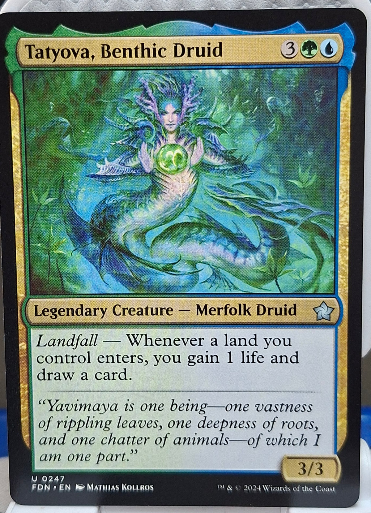 Tatyova, Benthic Druid