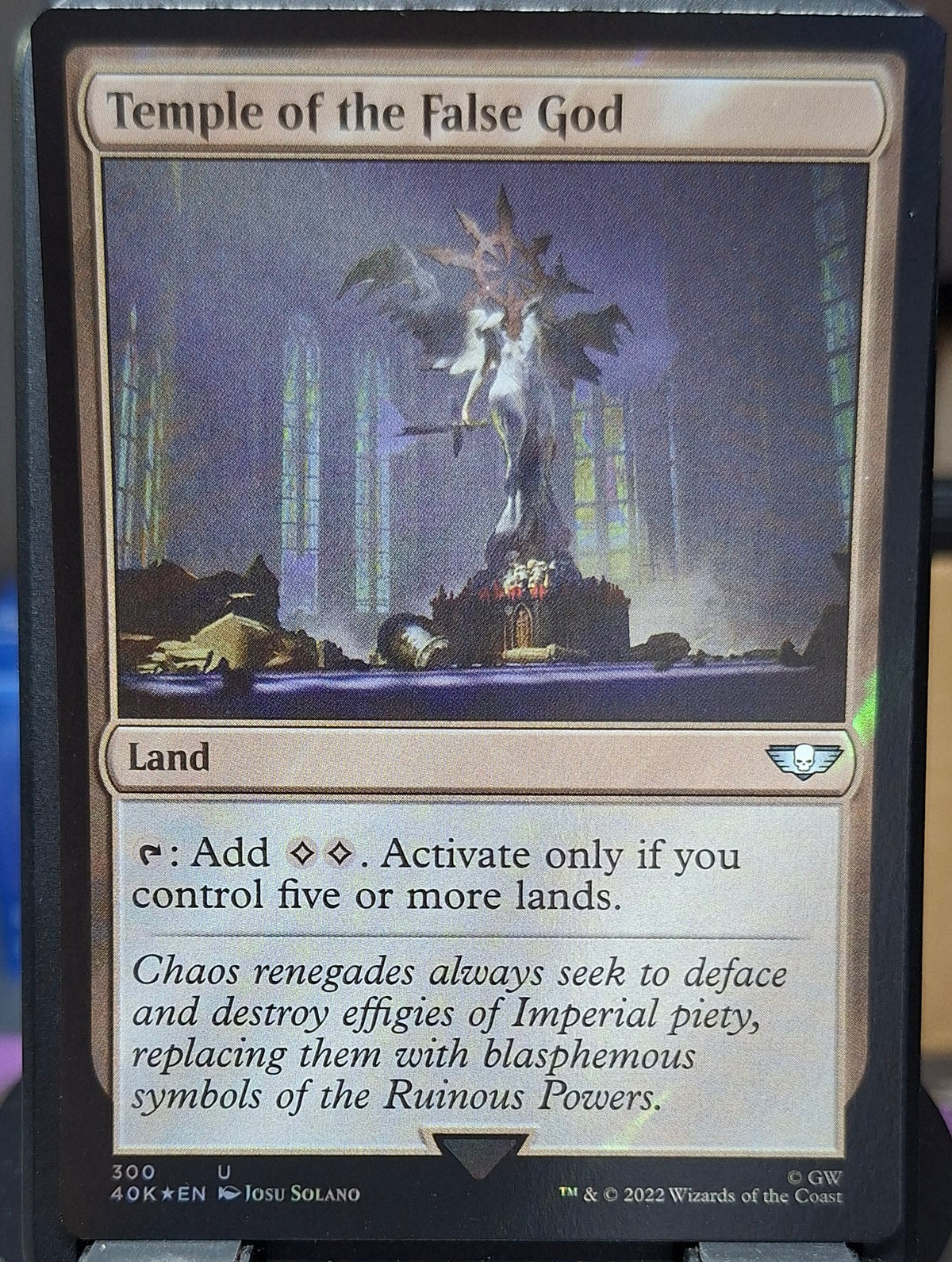 Temple of the False God