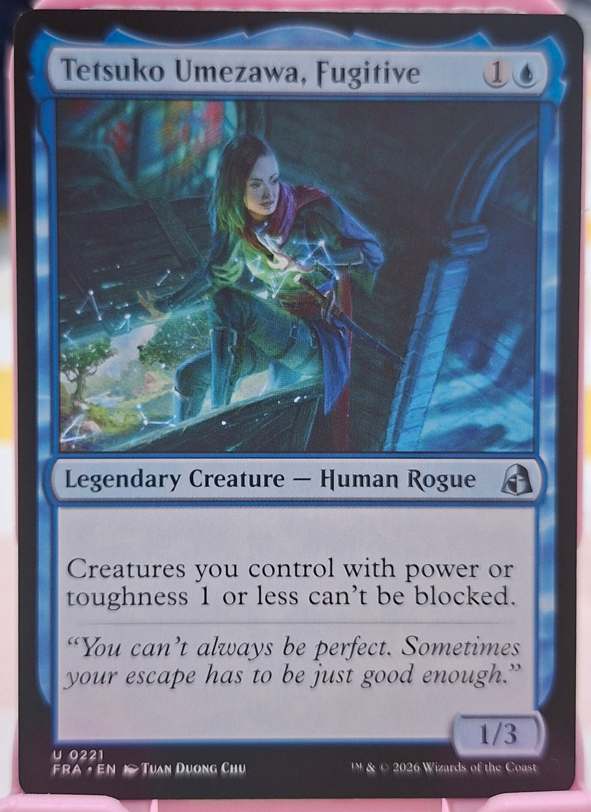 Tetsuko Umezawa, Fugitive