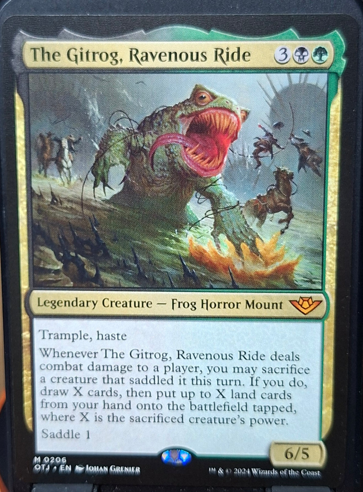 The Gitrog, Ravenous Ride