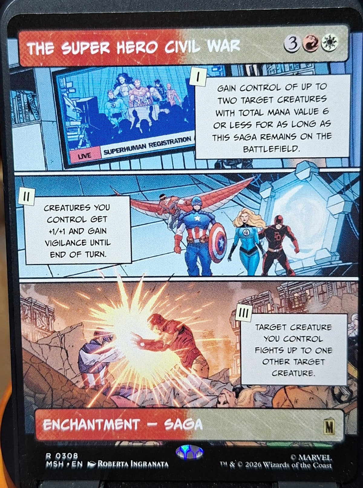 The Super Hero Civil War