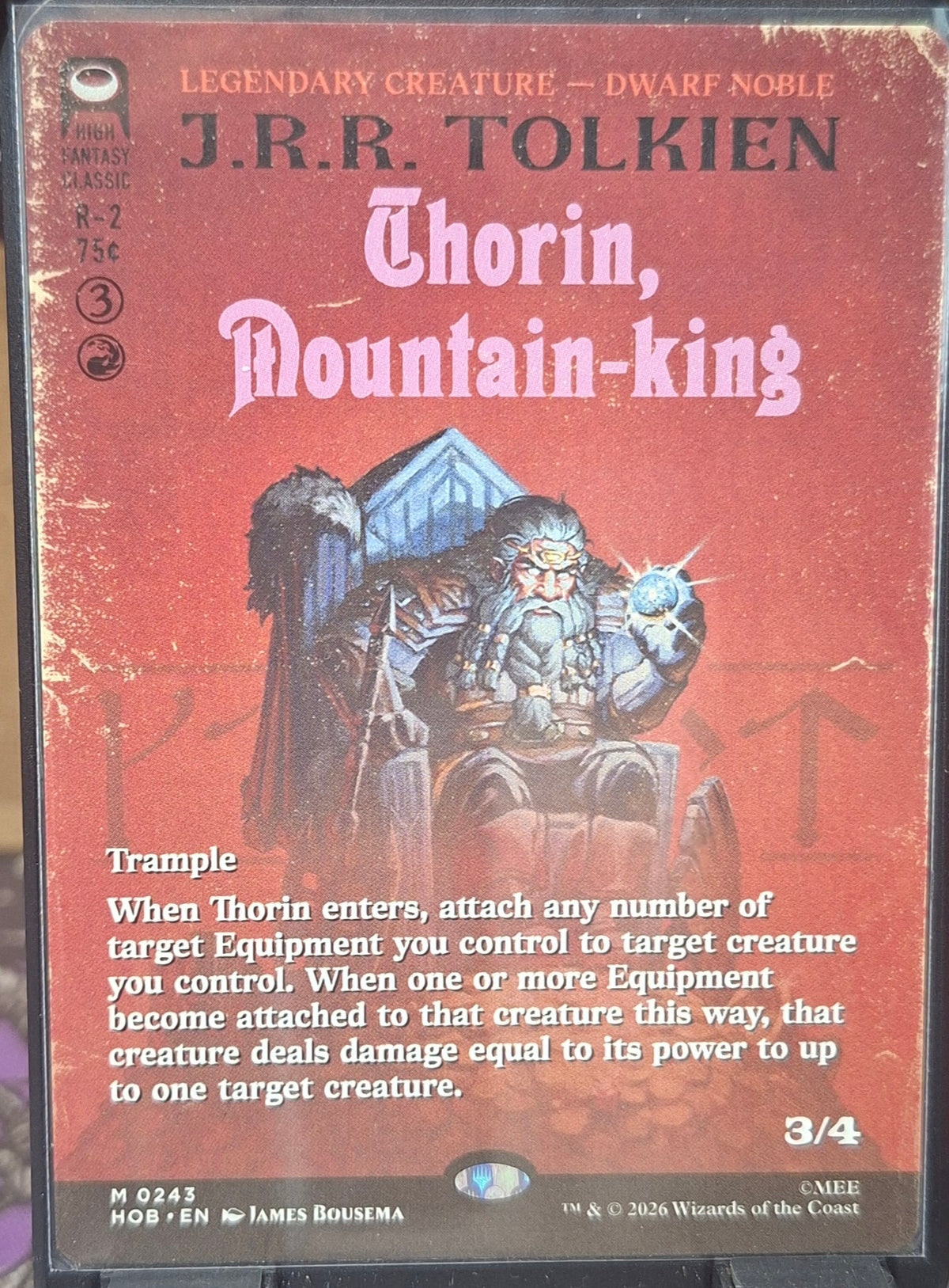 Thorin, Mountain-king