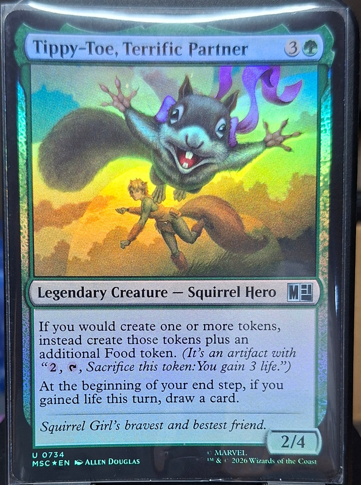 Tippy-Toe, Terrific Partner