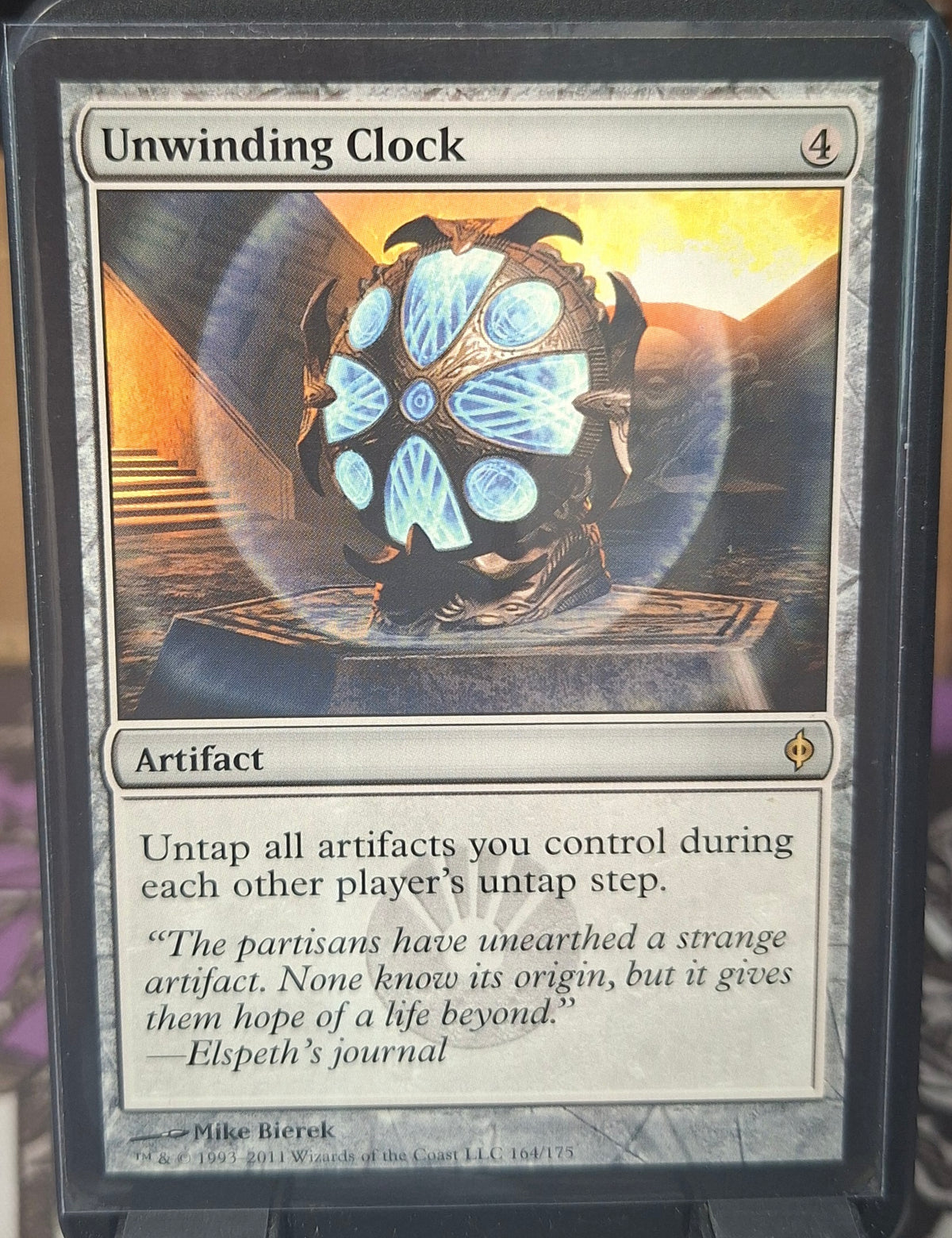 Unwinding Clock