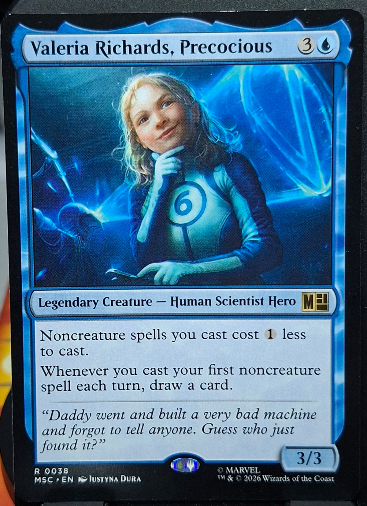 Valeria Richards, Precocious