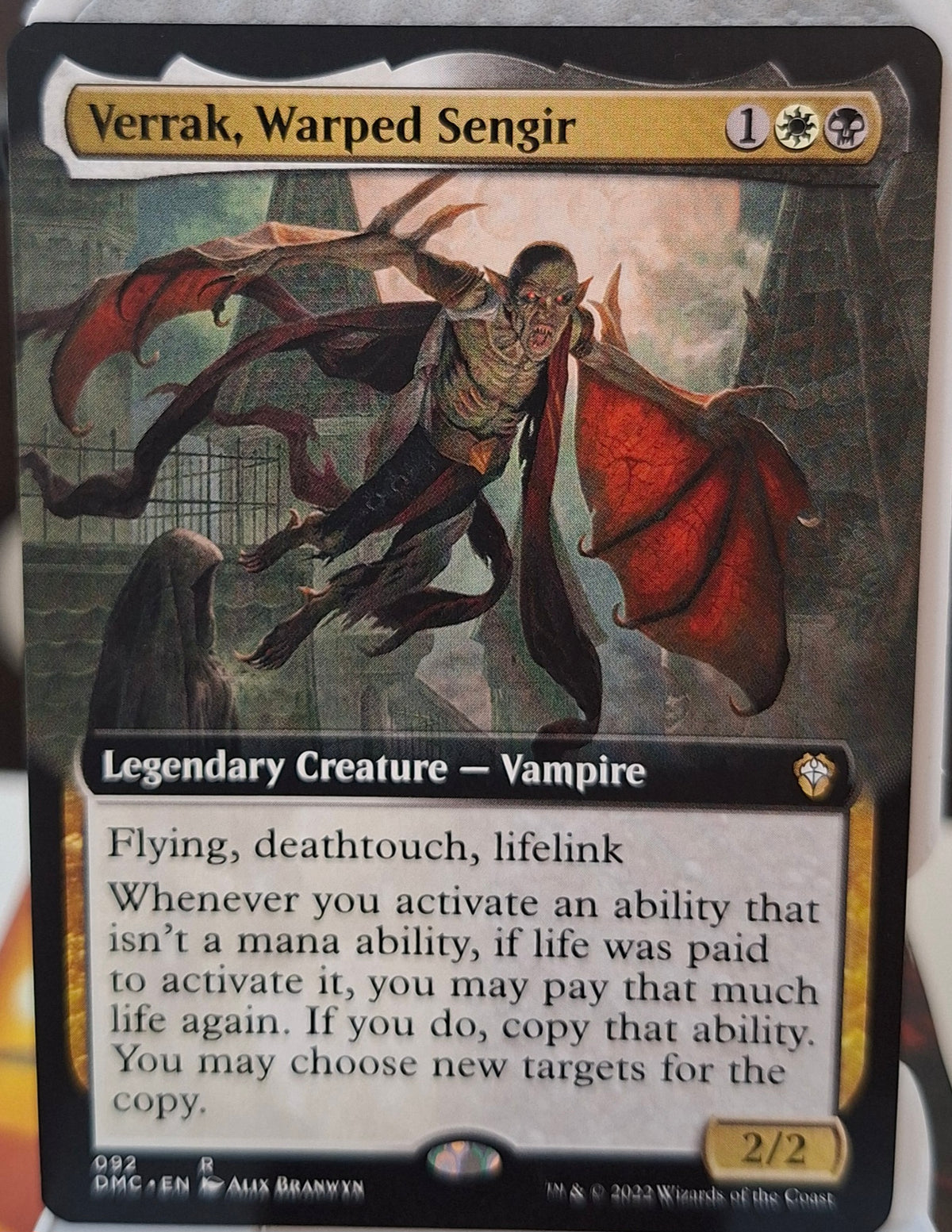 Verrak, Warped Sengir