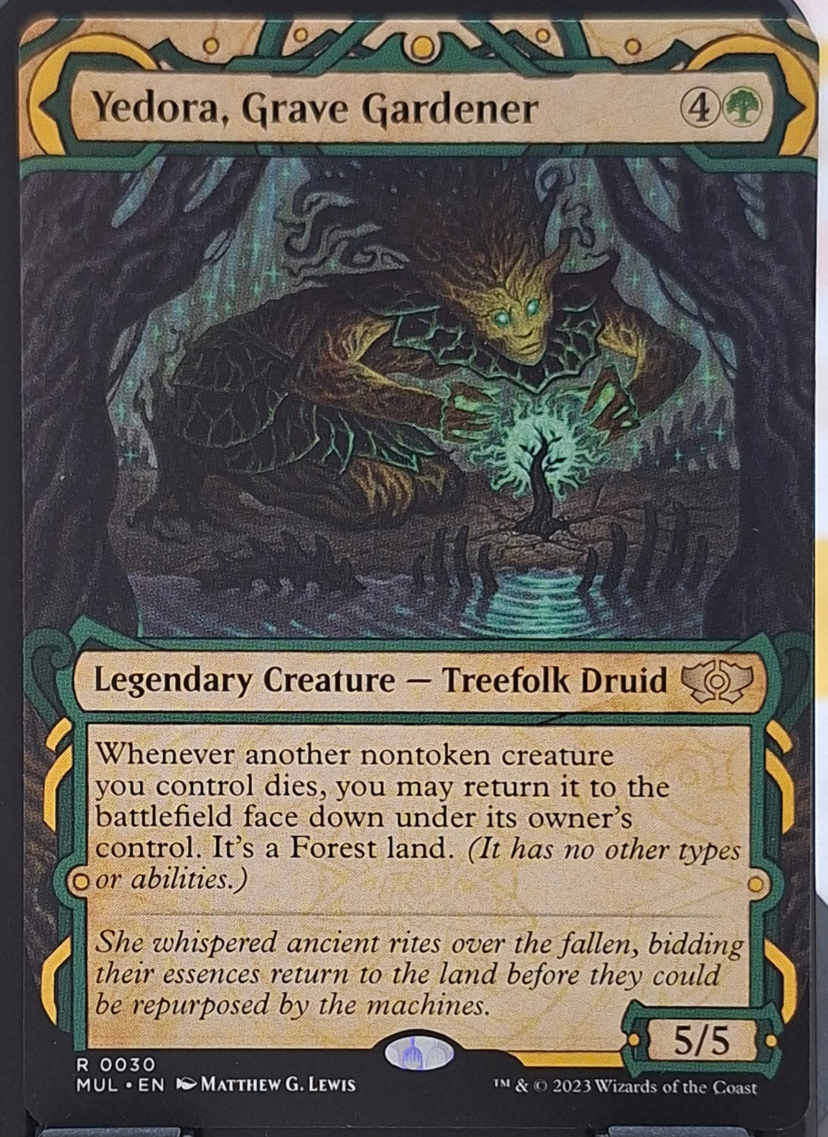 Yedora, Grave Gardener