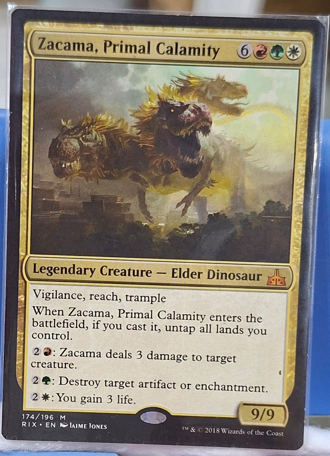 Zacama, Primal Calamity