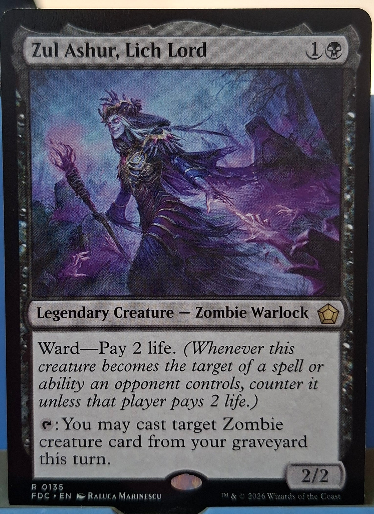 Zul Ashur, Lich Lord