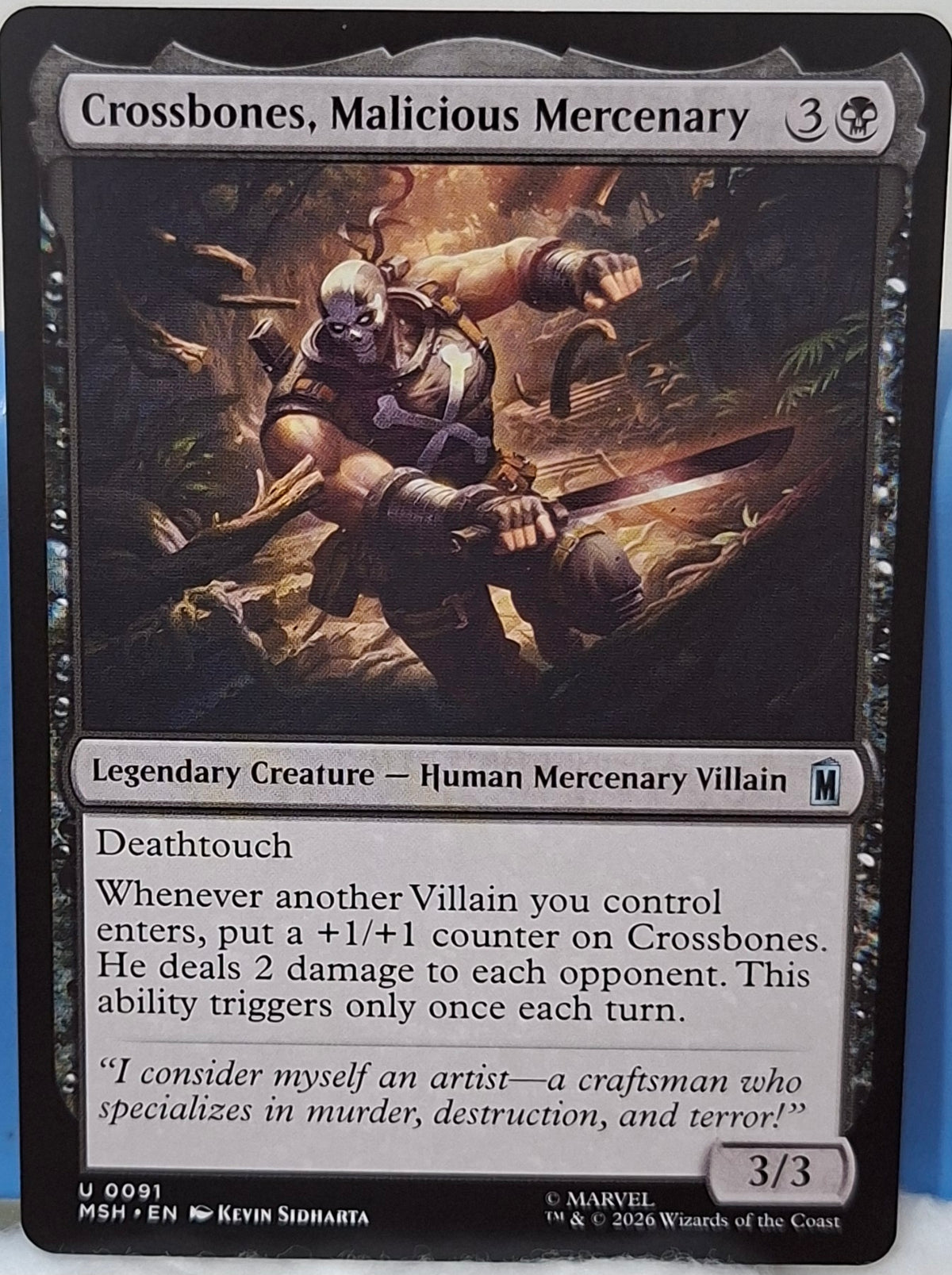 Crossbones, Malicious Mercenary