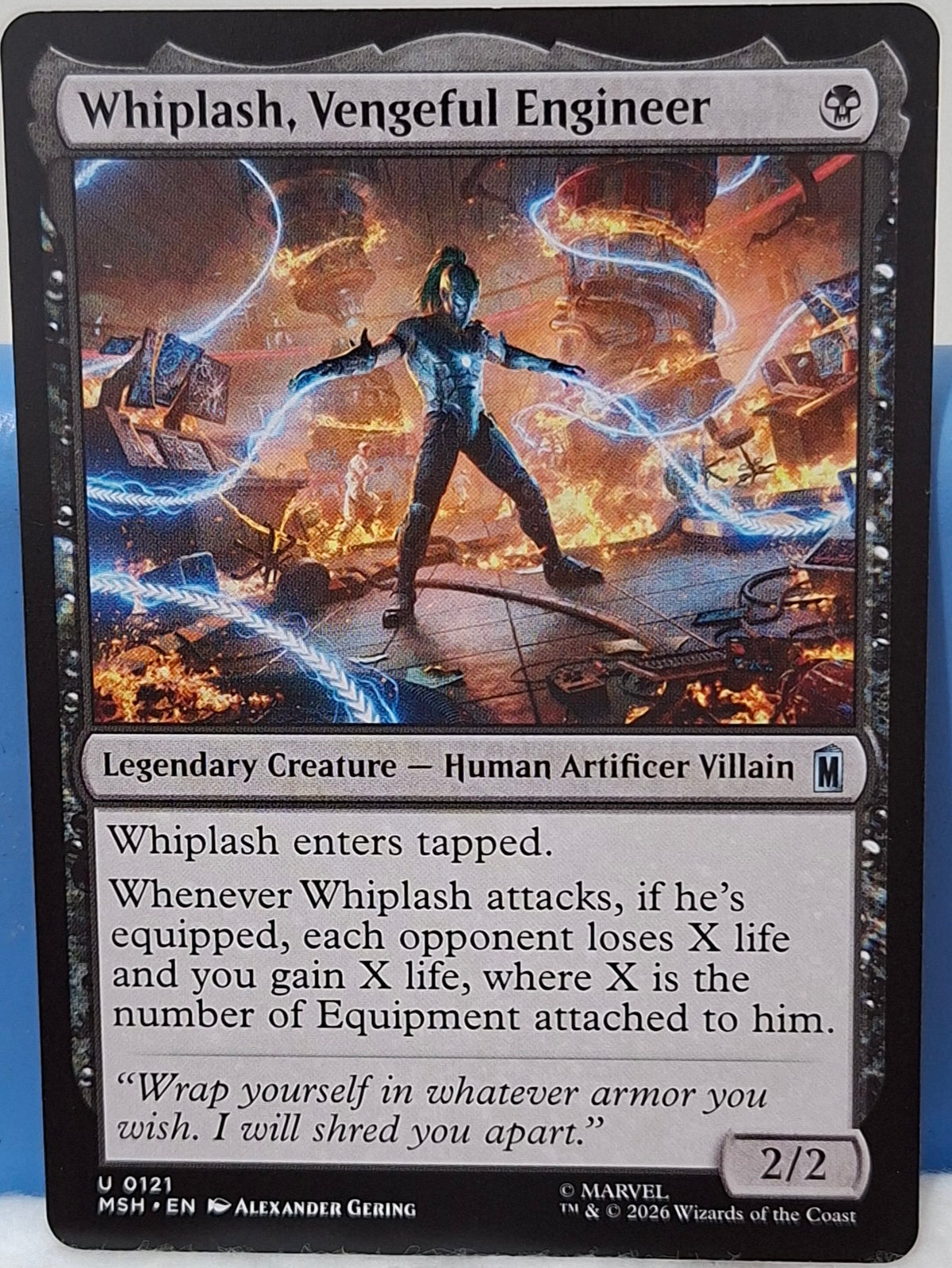 Whiplash, Vengeful Engineer